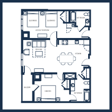 I-Unit Two Bedroom Lock-out York Beach Residence Club
