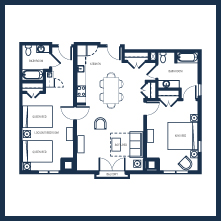 J-Unit Two Bedroom Lock-out York Beach Residence Club